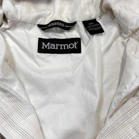 Marmot Women's Waterproof  Jacket - Cream - Picture 3 of 4